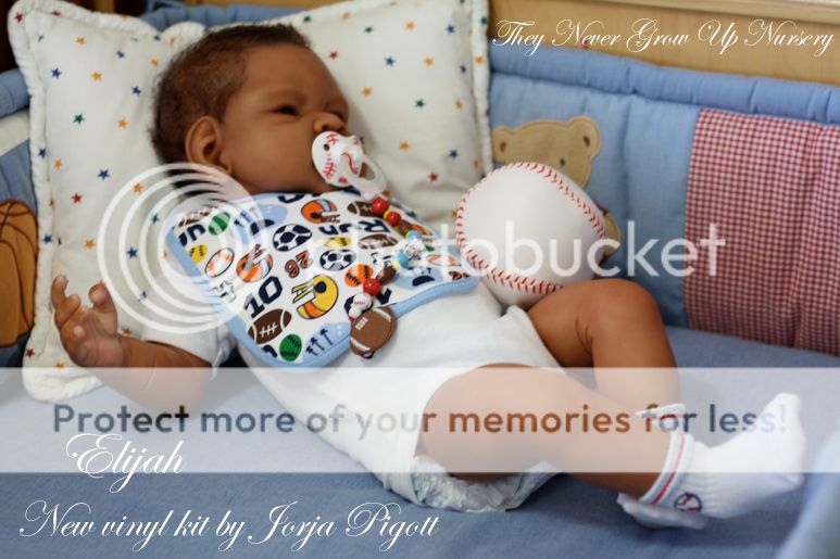 TNGUN Reborn Doll ELIJAH Prototype new vinyl kit by JORJA PIGOTT Big Ethnic Boy eBay