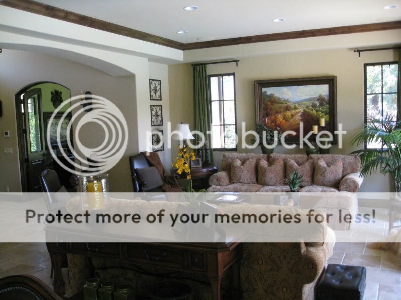 Console table between sofa and wall?