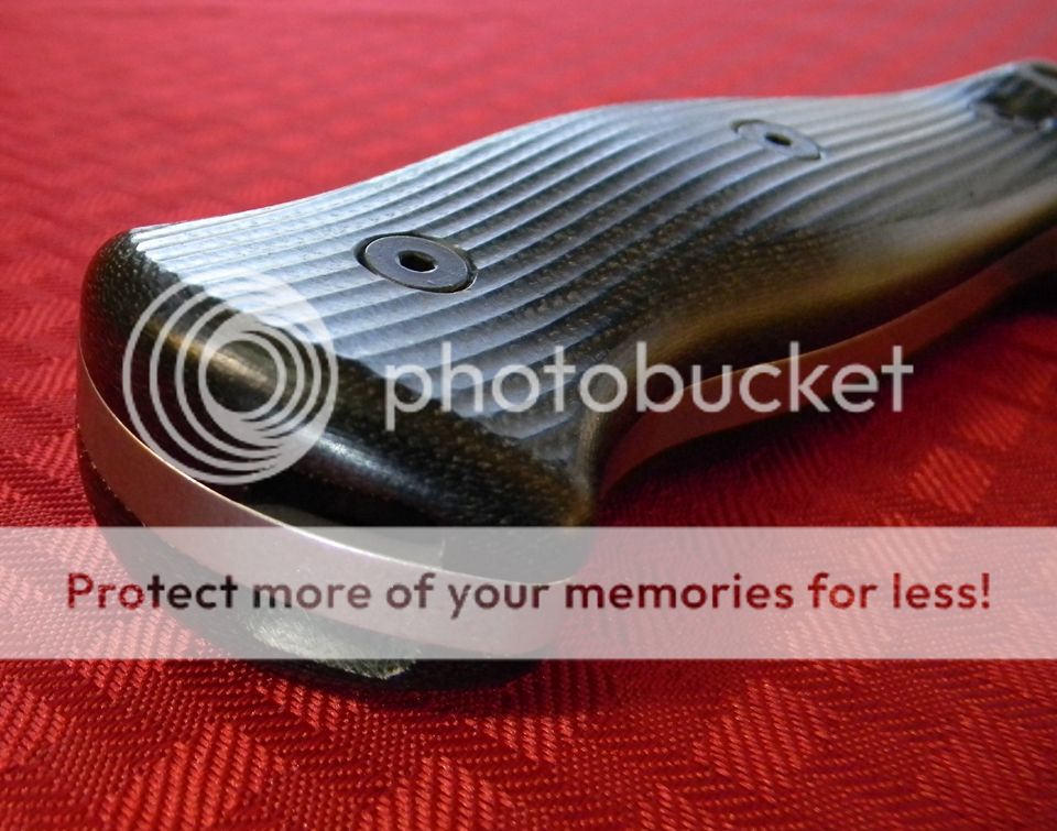 Machined knife scales