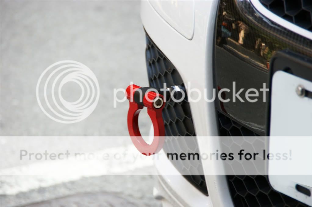 My gti with racing style tow hook MkV (Mk5) Golf, Golf Plus & Jetta