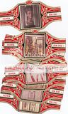 12 BIG cigar bands Don Diaz Old Egyptian Art red