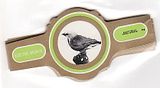 24 cigar bands Edo Del Monte Birds - Finches green