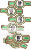 24 cigar bands Edo Del Monte The Art Of A Turban green