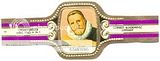 15 cigar bands El Bas Portraits Paintings Of Frans Hals purple