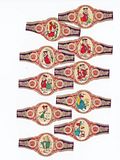 10 cigar bands Graaf Tilly The Flintstones purple