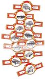 12 cigar bands Old Dutch Auto red iss in 1979