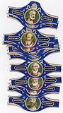 24 cigar bands Pp Rubens Popes - Serie 1 lred iss in 1970