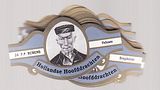 24 cigar bands Pp Rubens Headwear From Holland gold sand blue