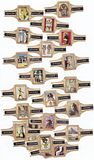 24 cigar bands Senator Sights Of Old Egypt black iss in 1968