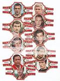 10 BIG cigar bands Stompkop Voetballers Hg Met Stompkop iss in 1967