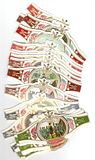 120 BIG cigar bands Washington Set Xiii iss in 1966