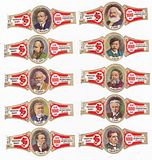 10 cigar bands Washington Socialist Internationale 1964 iss in 1964