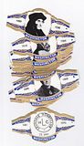 12 cigar bands Washington 550 Years University Leuven blue