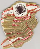 72 cigar bands Washington Old Car Badges red