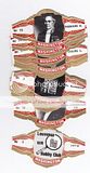 24 cigar bands Washington Burgemeesters Van Leuven red